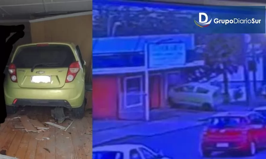 "Como Pedro por su casa": auto quedó incrustado al interior de inmueble