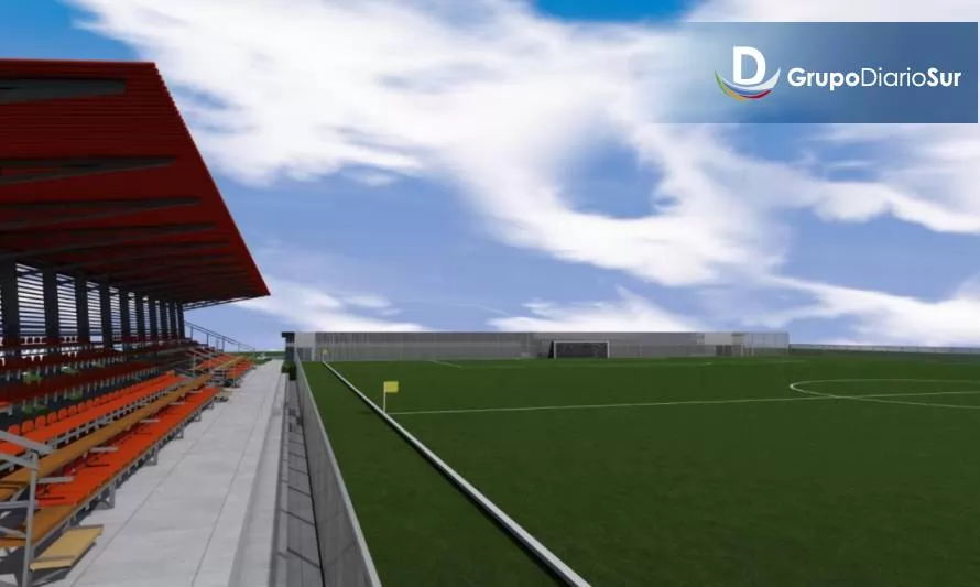 Conoce detalles sobre las mejoras que tendrá el estadio Ciruelos de Mariquina