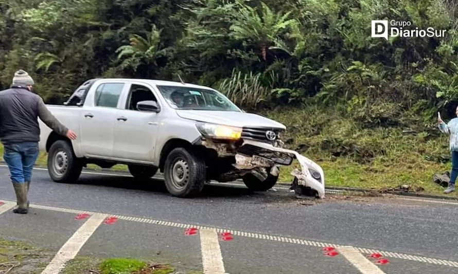 Reportan nuevo accidente vehicular en ruta Valdivia-Paillaco