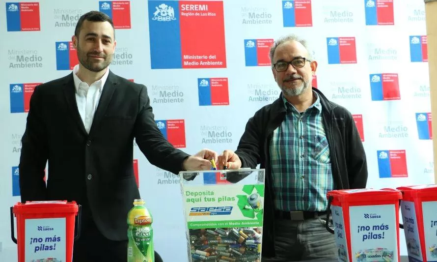 Comienza campaña de recolección de pilas en desuso en Los Ríos