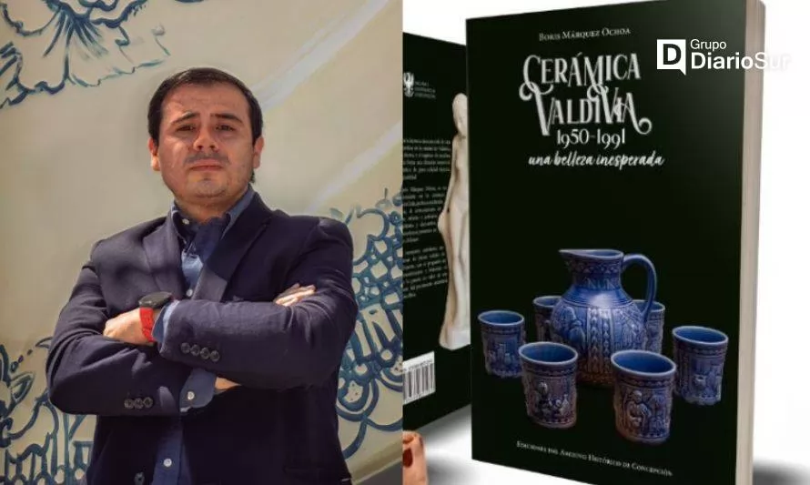 Presentan libro que rescata el arte de la empresa Cerámica Valdivia