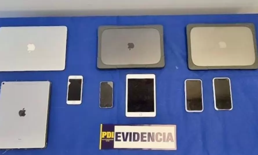 Valdivia: sorprenden a locataria del centro con equipos electrónicos robados
