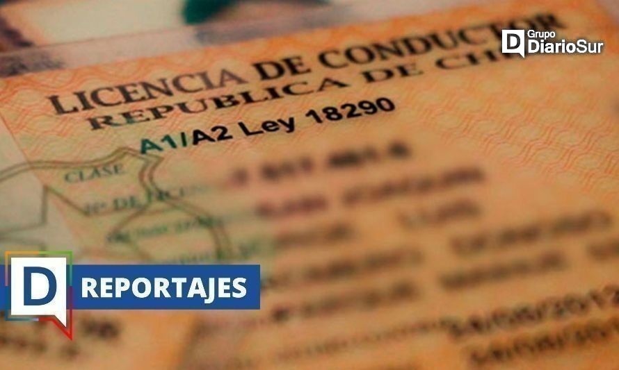 Licencias de conducir: tiempos de espera superan los cuatro meses en comunas
de Los Ríos
