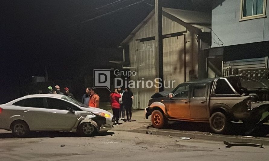 Conductor en estado de ebriedad provoca accidente en Paillaco 
