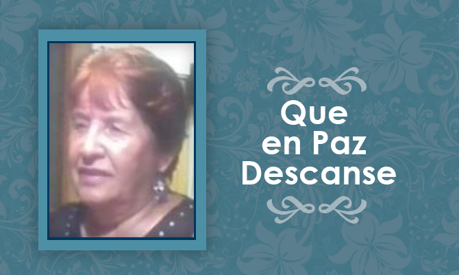 [Defunción] Falleció Sra. Graciela Medina Lagos Q.E.P.D