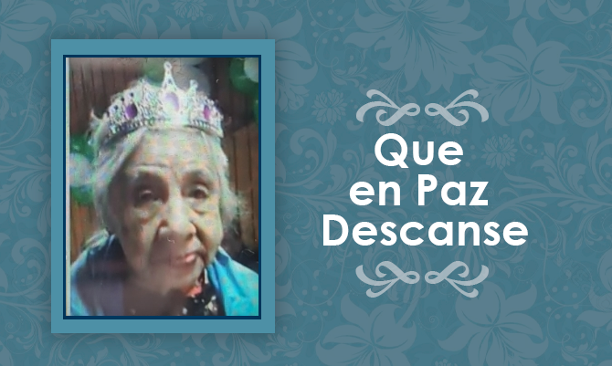 [Defunción] Falleció Sra. Clotilde Moreno Pereira Q.E.P.D